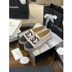 CHANEL fisherman shoes Chanel classic version of the original injection of rubber translucent rubber original color hemp sole