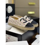 CHANEL fisherman shoes Chanel classic version of the original injection of rubber translucent rubber original color hemp sole