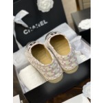 CHANEL fisherman shoes Chanel classic version of the original injection of rubber translucent rubber original color hemp sole