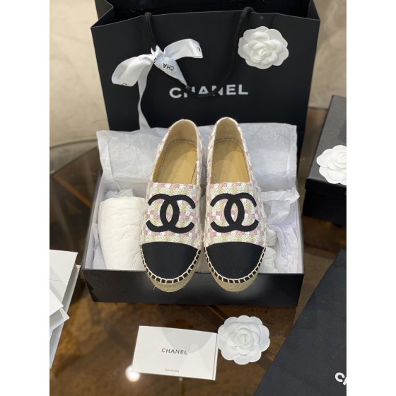 CHANEL fisherman shoes Chanel classic version of the original injection of rubber translucent rubber original color hemp sole