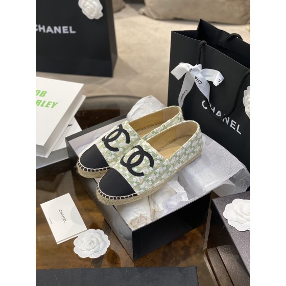 CHANEL fisherman shoes Chanel classic version of the original injection of rubber translucent rubber original color hemp sole