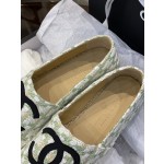 CHANEL fisherman shoes Chanel classic version of the original injection of rubber translucent rubber original color hemp sole