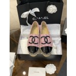 CHANEL fisherman shoes Chanel classic version of the original injection of rubber translucent rubber original color hemp sole