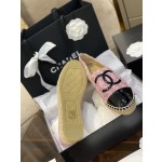 CHANEL fisherman shoes Chanel classic version of the original injection of rubber translucent rubber original color hemp sole