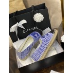 CHANEL fisherman shoes Chanel classic version of the original injection of rubber translucent rubber original color hemp sole