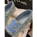 CHANEL fisherman shoes Chanel classic version of the original injection of rubber translucent rubber original color hemp sole