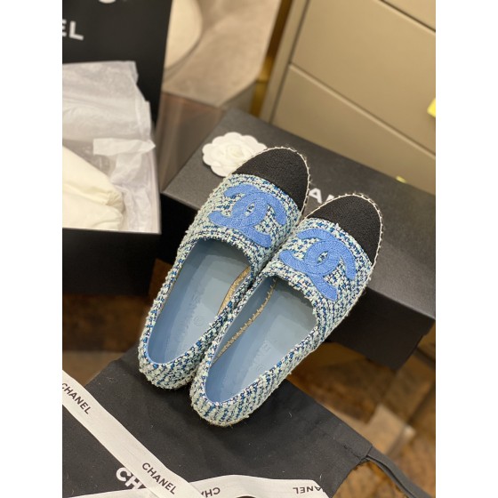 CHANEL fisherman shoes Chanel classic version of the original injection of rubber translucent rubber original color hemp sole