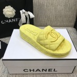 CHANEL 2022 early spring latest honey slippers fashion versatile series imported sheepskin cushioned feet