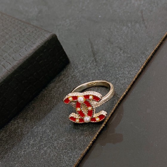 CHANEL🇫🇷Xiaoxiang simple retro pearl ring
