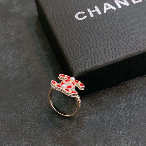 CHANEL🇫🇷Xiaoxiang simple retro pearl ring