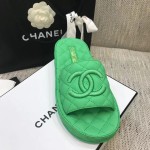 CHANEL 2022 early spring latest honey slippers fashion versatile series imported sheepskin cushioned feet