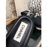 CHANEL 2022 early spring latest honey slippers fashion versatile series imported sheepskin cushioned feet