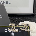 CHANEL🇫🇷Xiaoxiang Swarovski Pearl Diamond Alphabet Stud Earrings