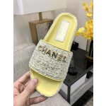 CHANEL 2022 early spring latest honey slippers fashion versatile series imported sheepskin cushioned feet