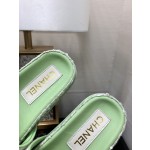 CHANEL 2022 early spring latest honey slippers fashion versatile series imported sheepskin cushioned feet