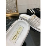 CHANEL 2022 early spring latest honey slippers fashion versatile series imported sheepskin cushioned feet