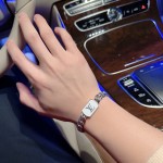 Louis Vuitton vintage silver bracelet couple's version 22cm20cm18cm changeable length