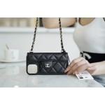 𝗖𝗛𝗔𝗘𝗡𝗟✦2021 𝗦𝘀 Spring/Summer New Gold Ball Chain Phone Case (for 📱iphone12/12pro)