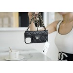 𝗖𝗛𝗔𝗘𝗡𝗟✦2021 𝗦𝘀 Spring/Summer New Gold Ball Chain Phone Case (for 📱iphone12/12pro)