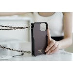 𝗖𝗛𝗔𝗘𝗡𝗟✦2021 𝗦𝘀 Spring/Summer New Gold Ball Chain Phone Case (for 📱iphone12/12pro)