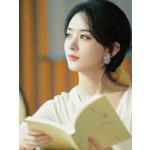 CHANEL🇫🇷Xiaoxiang camellia stud earrings earrings jewelry