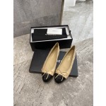 CHANEL ballet shoes Imported custom leather Italy imported leather outsole