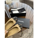 CHANEL ballet shoes Imported custom leather Italy imported leather outsole