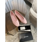 CHANEL ballet shoes Imported custom leather Italy imported leather outsole
