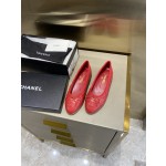 CHANEL ballet shoes Imported custom leather Italy imported leather outsole