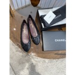 CHANEL ballet shoes Imported custom leather Italy imported leather outsole