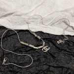 CHANEL🇫🇷Xiaoxiang Double C Silver Pendant Necklace