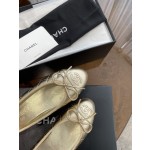 CHANEL ballet shoes Imported custom leather Italy imported leather outsole