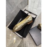 CHANEL ballet shoes Imported custom leather Italy imported leather outsole