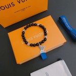 Louis Vuitton 🇷🇼 multi-element onyx thai silver style bracelet