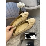 CHANEL ballet shoes Imported custom leather Italy imported leather outsole