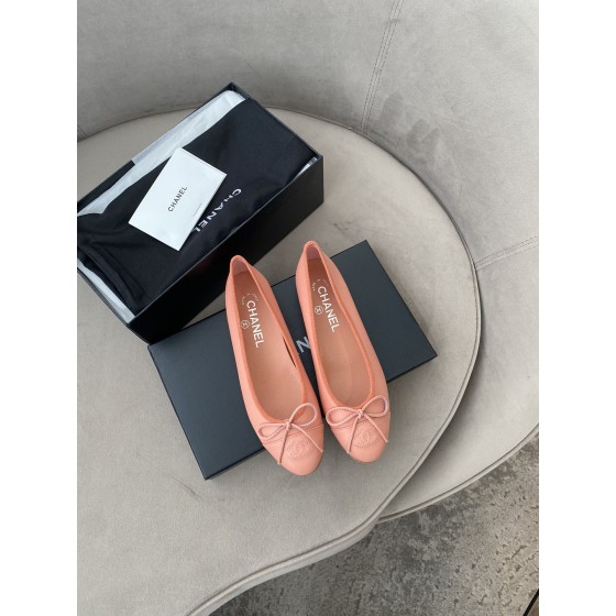 CHANEL ballet shoes Imported custom leather Italy imported leather outsole