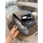 CHANEL ballet shoes Imported custom leather Italy imported leather outsole