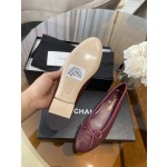 CHANEL ballet shoes Imported custom leather Italy imported leather outsole