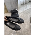 CHANEL ballet shoes Imported custom leather Italy imported leather outsole