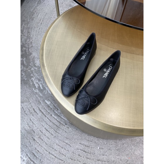 CHANEL ballet shoes Imported custom leather Italy imported leather outsole