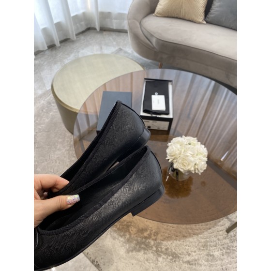 CHANEL ballet shoes Imported custom leather Italy imported leather outsole