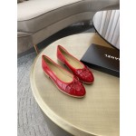 CHANEL ballet shoes Imported custom leather Italy imported leather outsole