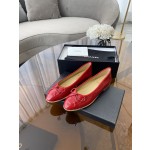 CHANEL ballet shoes Imported custom leather Italy imported leather outsole
