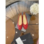 CHANEL ballet shoes Imported custom leather Italy imported leather outsole