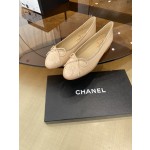 CHANEL ballet shoes Imported custom leather Italy imported leather outsole