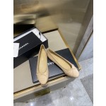 CHANEL ballet shoes Imported custom leather Italy imported leather outsole