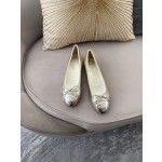 CHANEL ballet shoes Imported custom leather Italy imported leather outsole