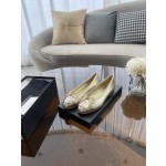 CHANEL ballet shoes Imported custom leather Italy imported leather outsole