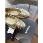 CHANEL ballet shoes Imported custom leather Italy imported leather outsole