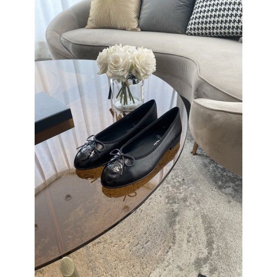 CHANEL ballet shoes Imported custom leather Italy imported leather outsole